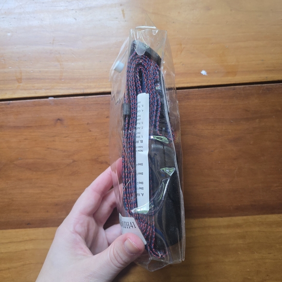 L.L. Bean Adjustable Combination Lock Rainbow Luggage Strap - Picture 4 of 5